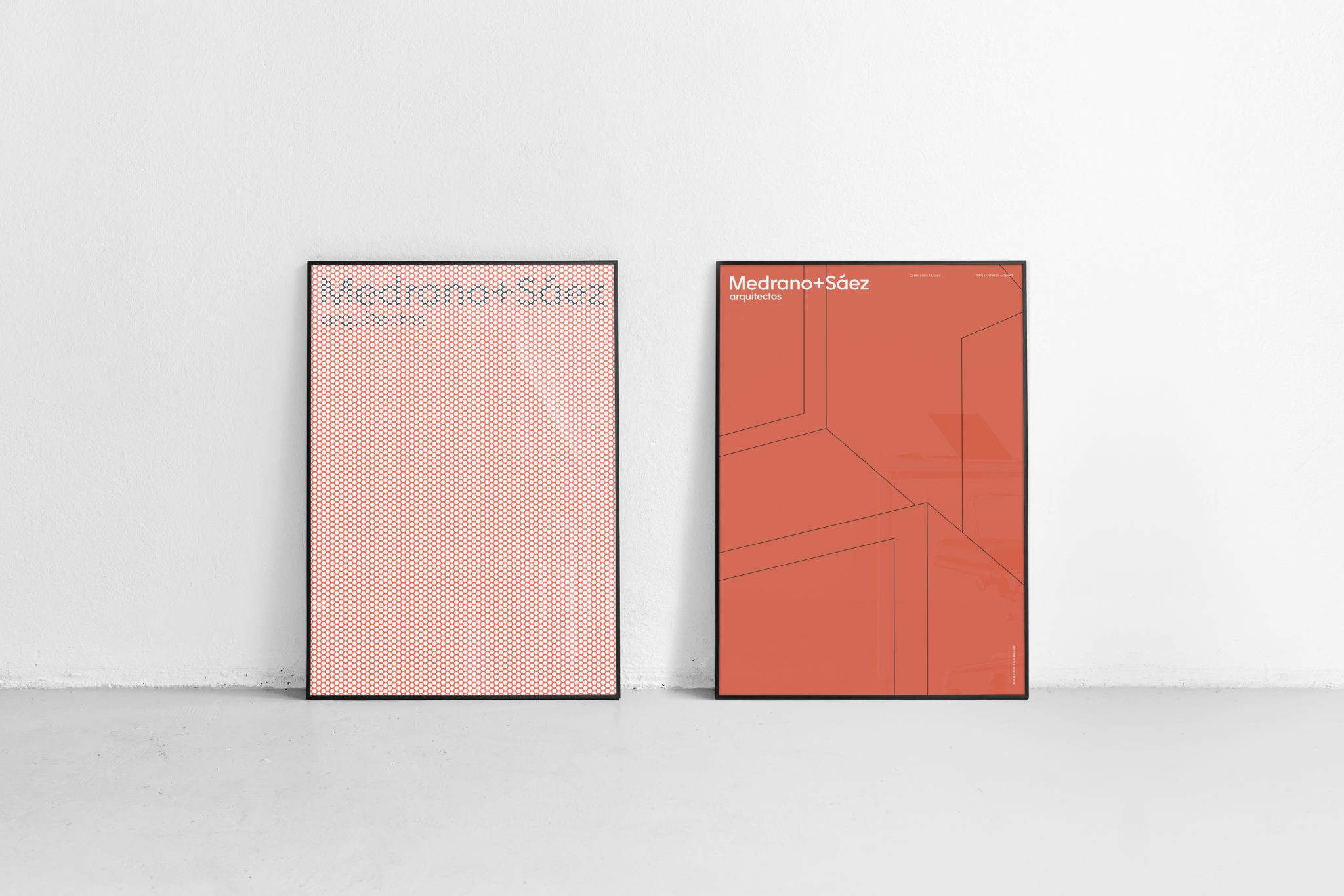 Branding despacho de arquitectura Medrano+Sáez Arquitectos