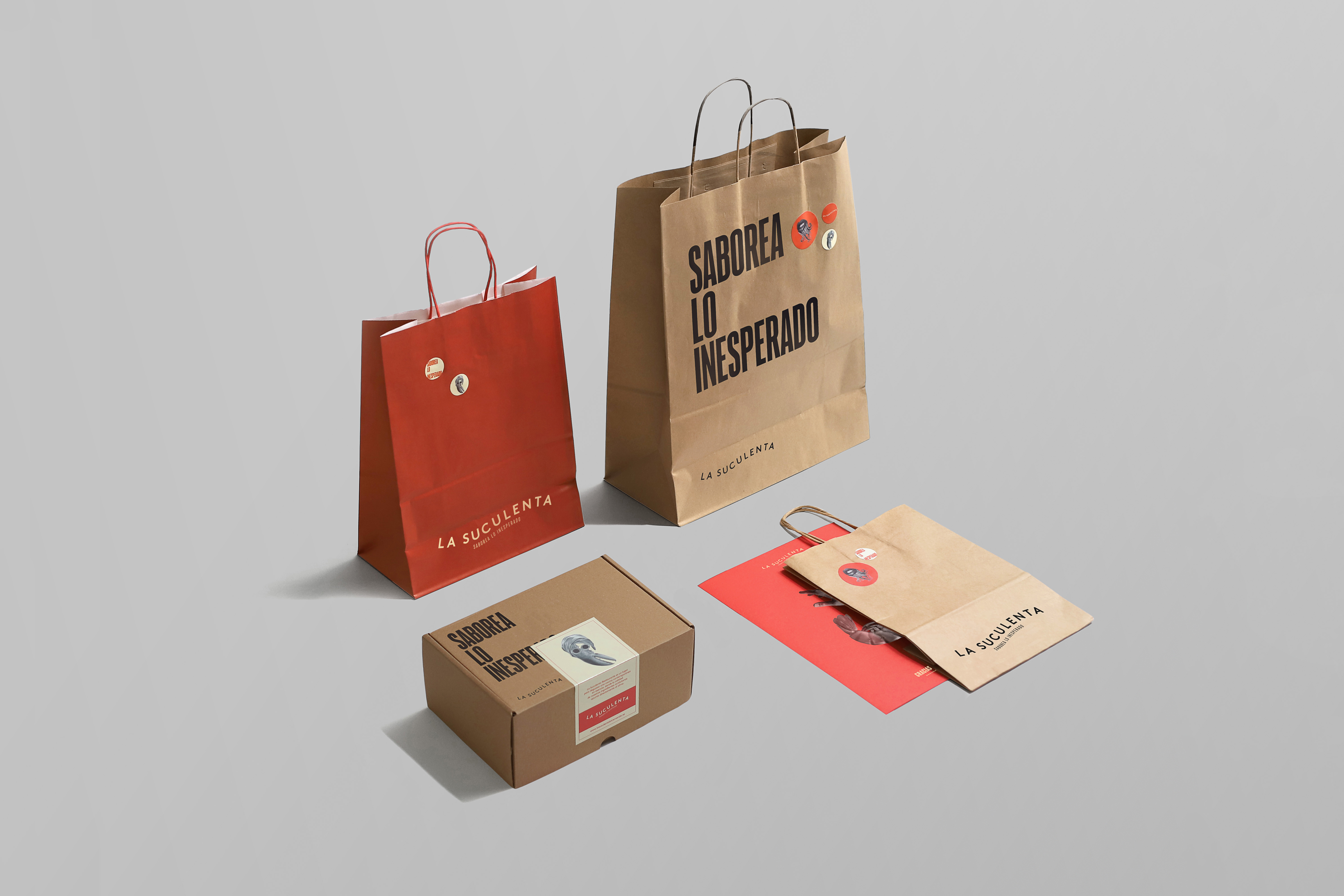 Diseño packaging restaurante