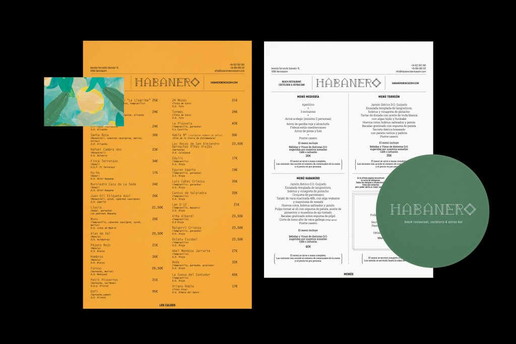 Diseño branding restaurante