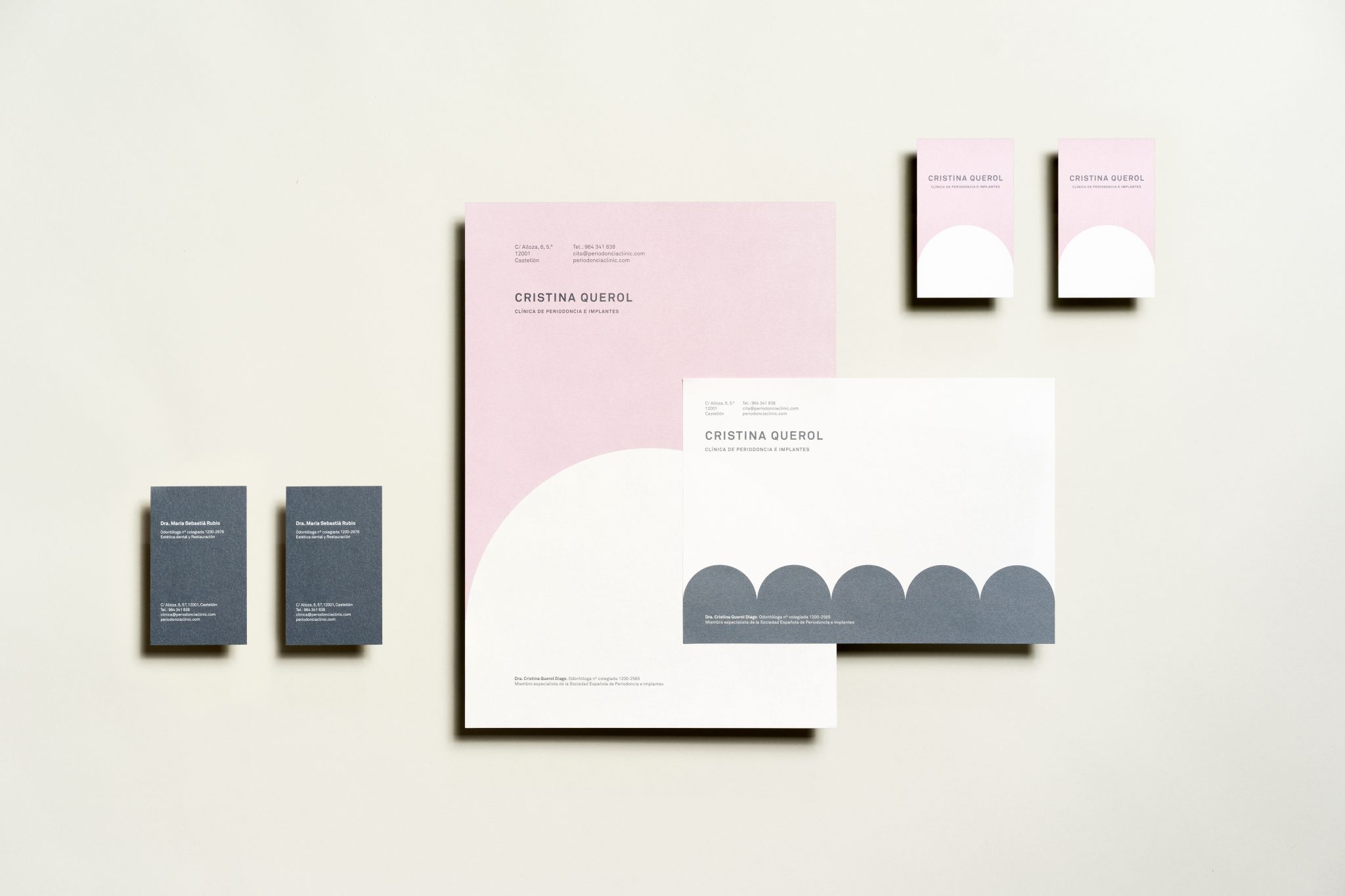 Branding para la clínica dental Cristina Querol