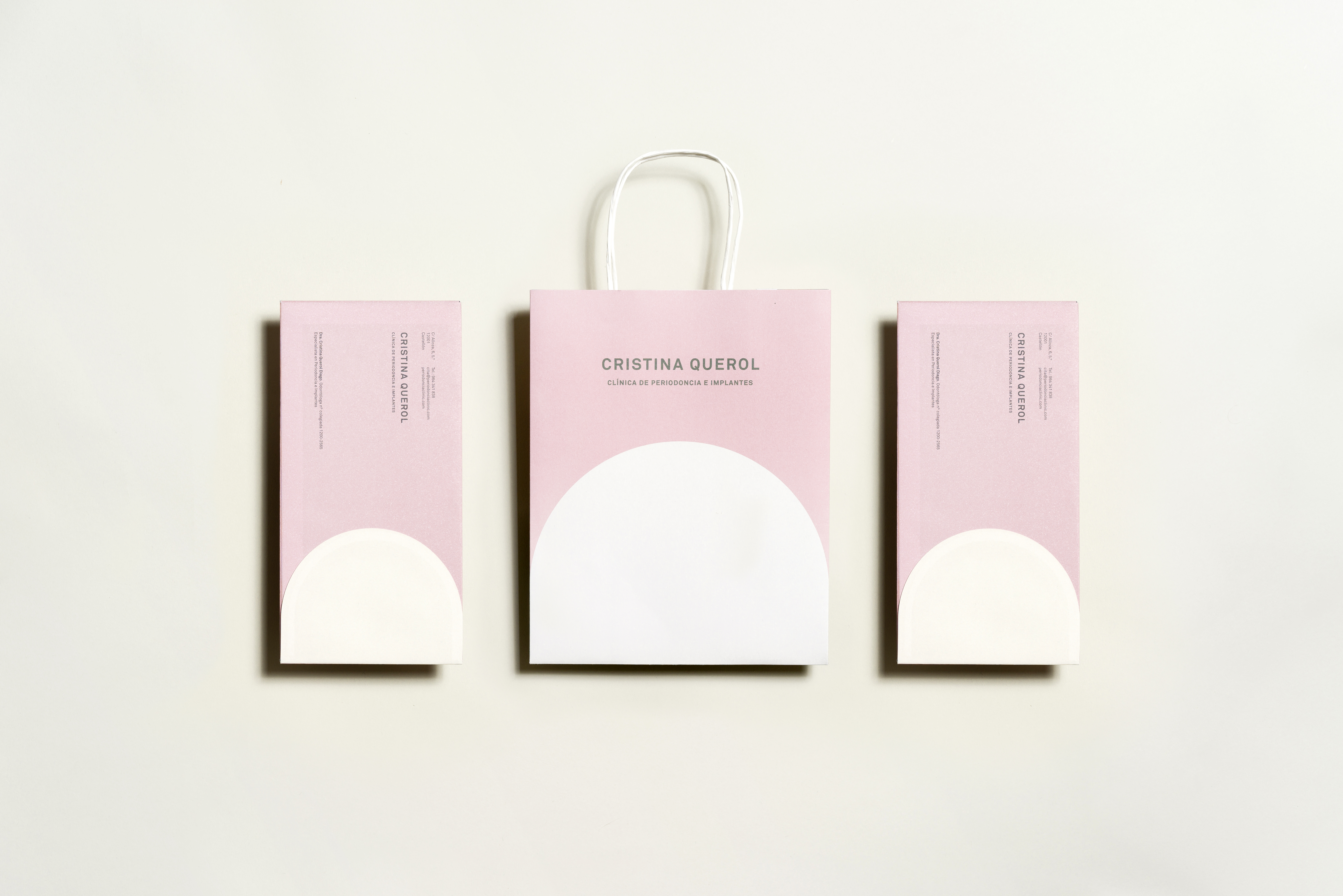 Branding para la clínica dental Cristina Querol