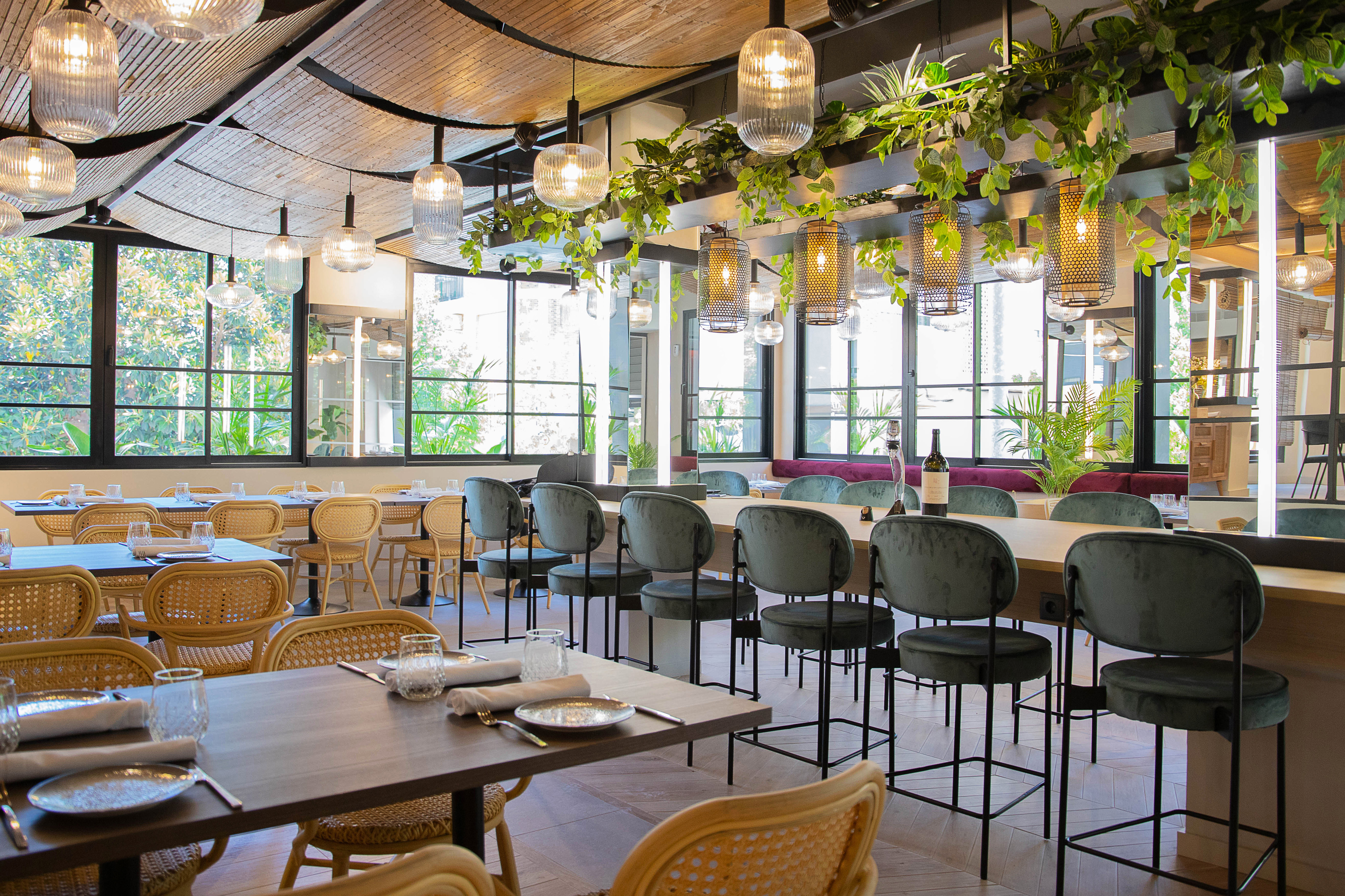 Diseño interiores restaurante La Suculenta