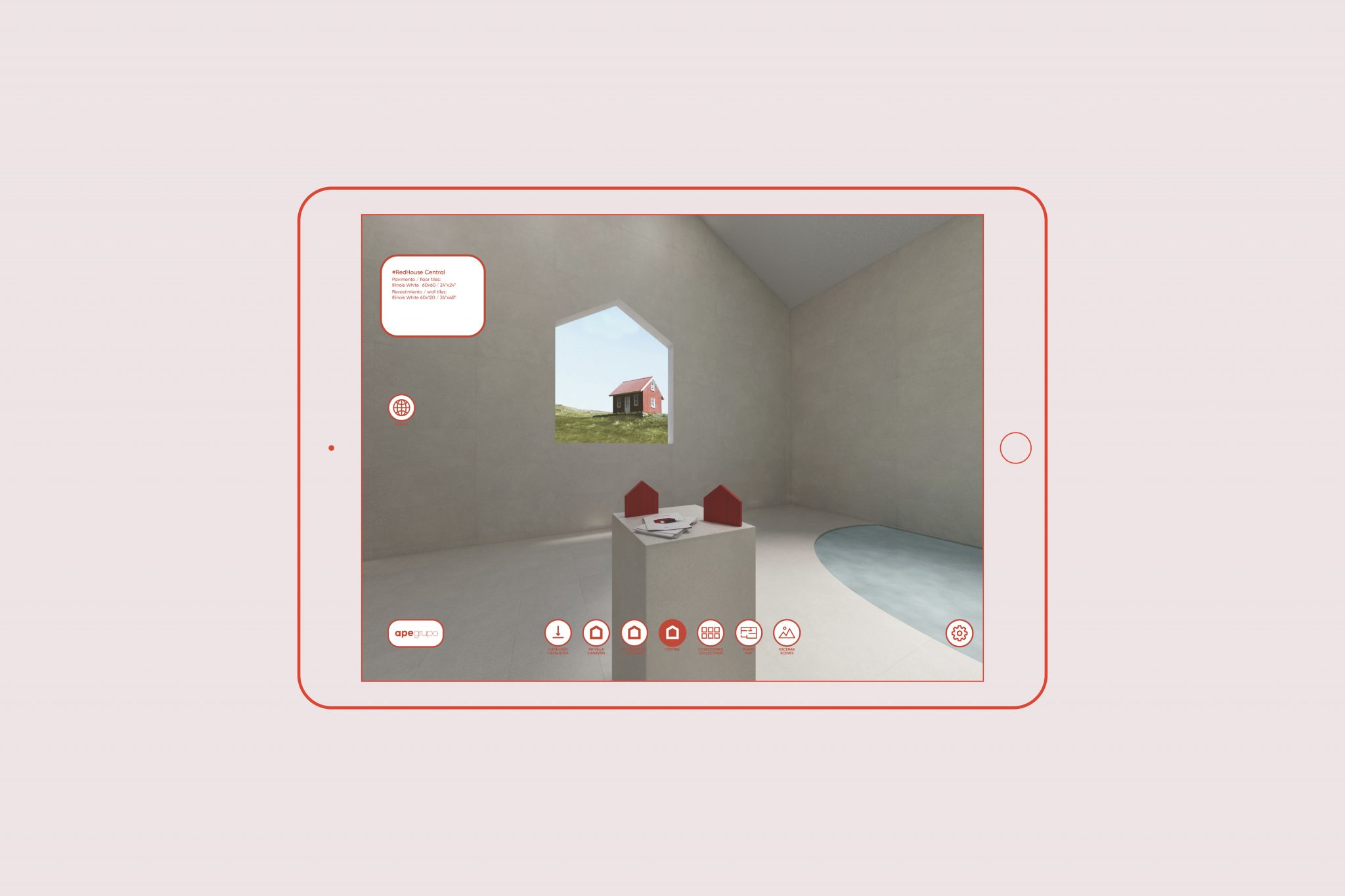 Diseño mockup APE Grupo