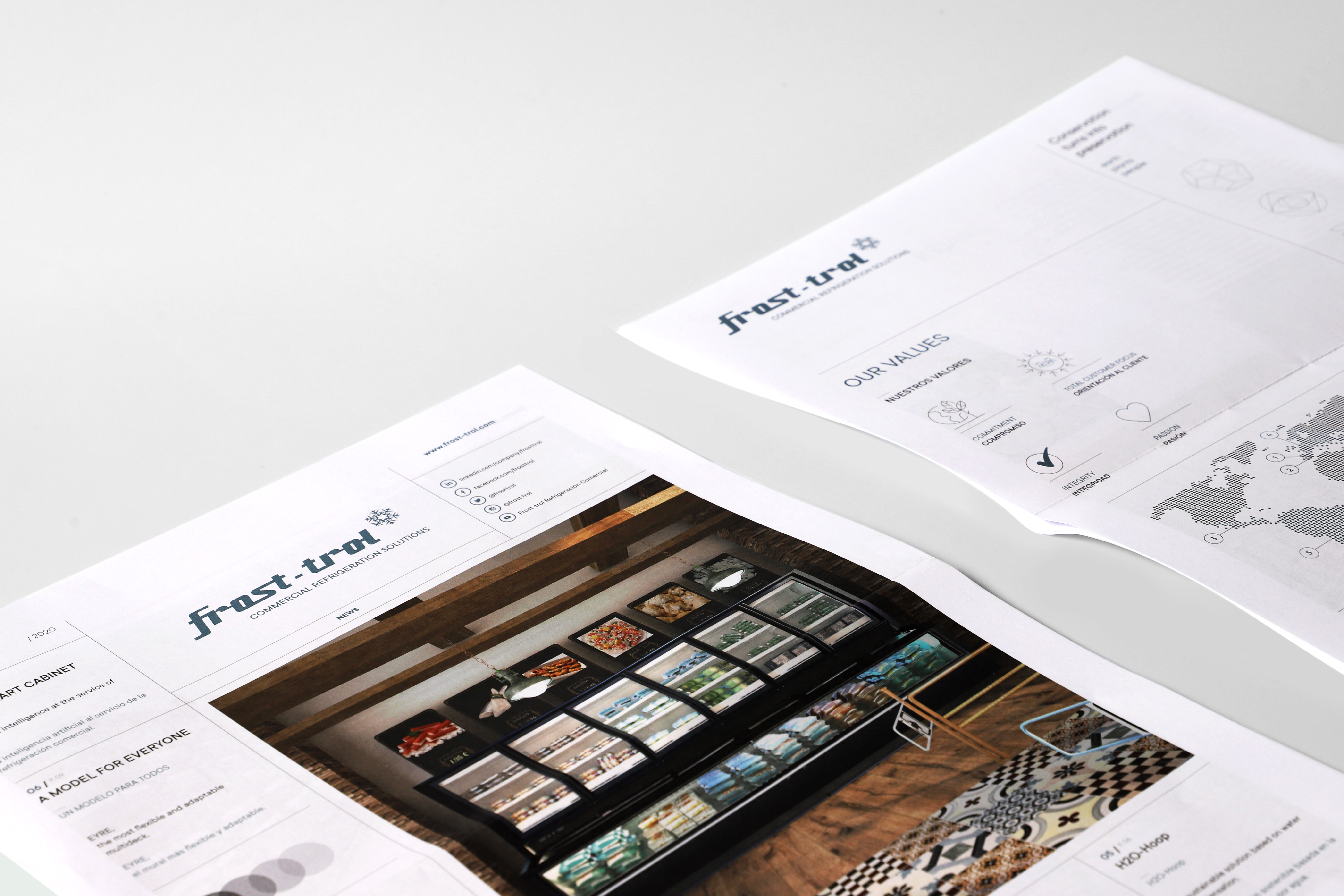 Dirección de arte Frost-trol