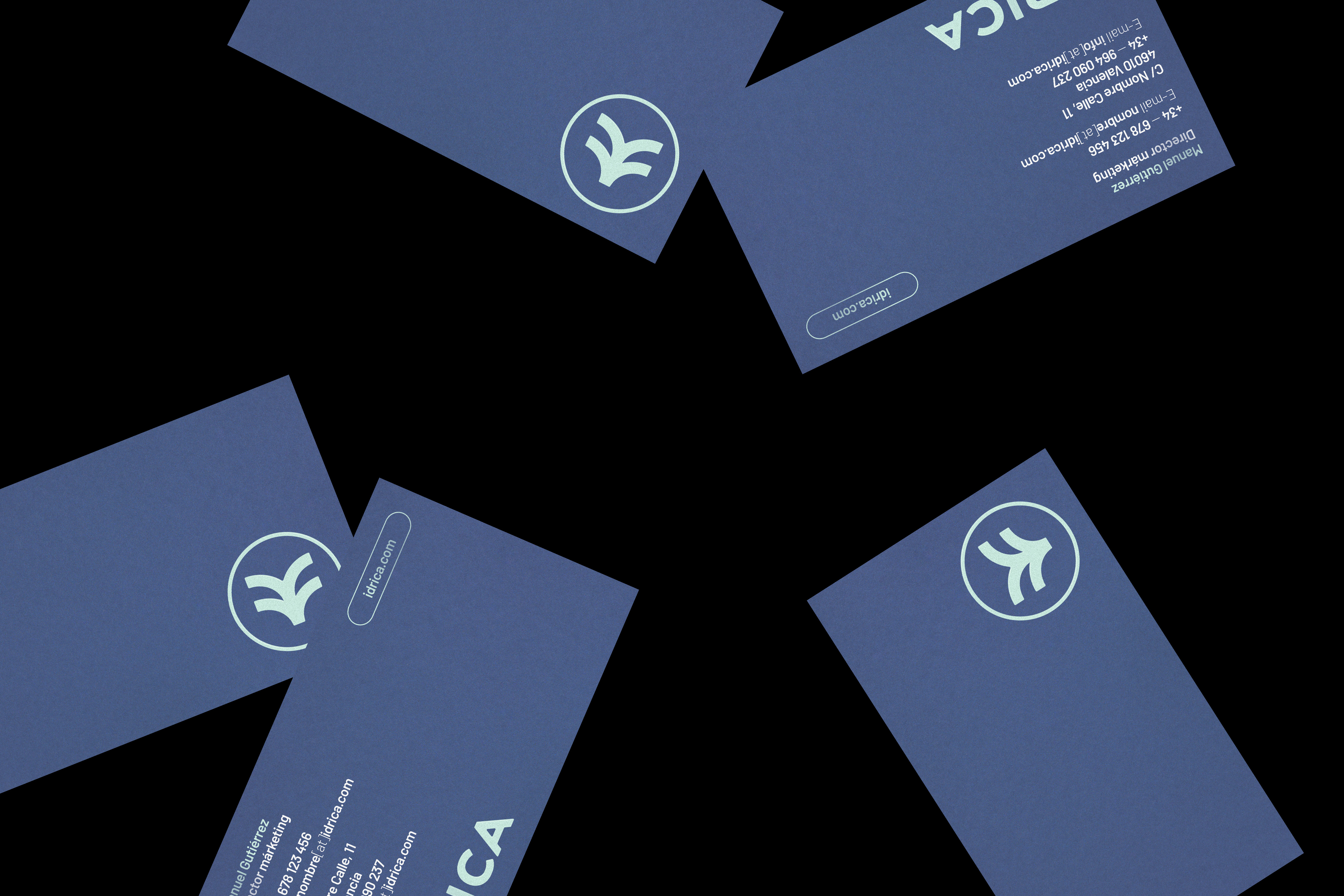 Diseño identidad visual Idrica