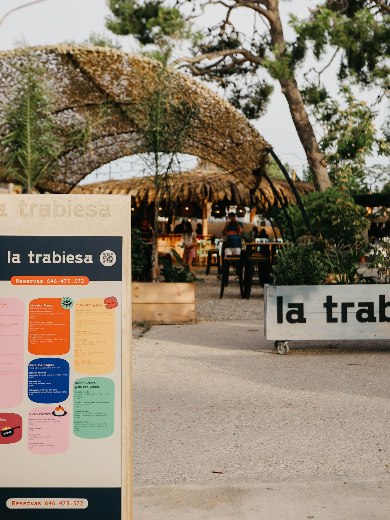 Diseño de interiores restaurante La Trabiesa