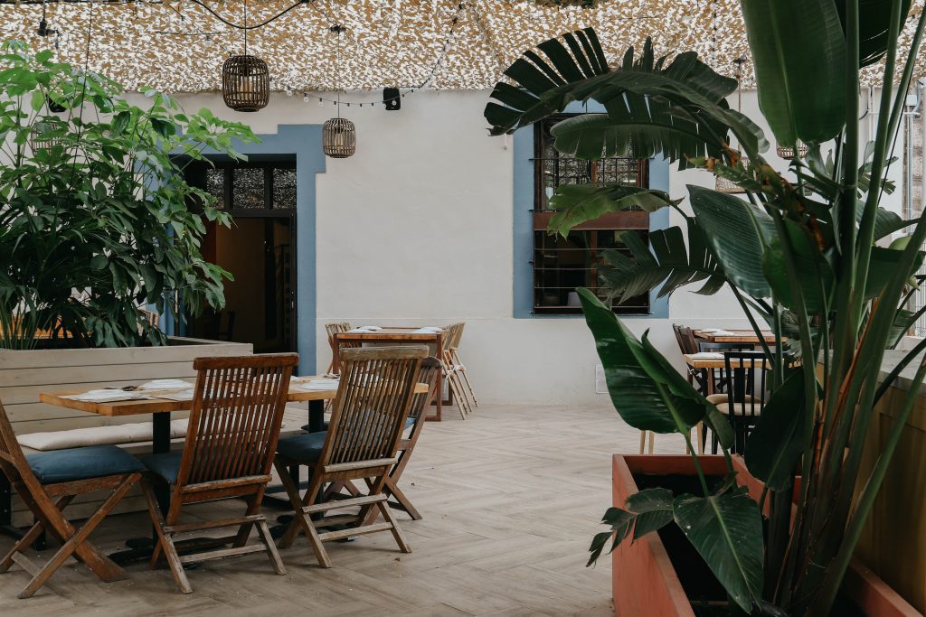 Diseño de interiores restaurante La Trabiesa