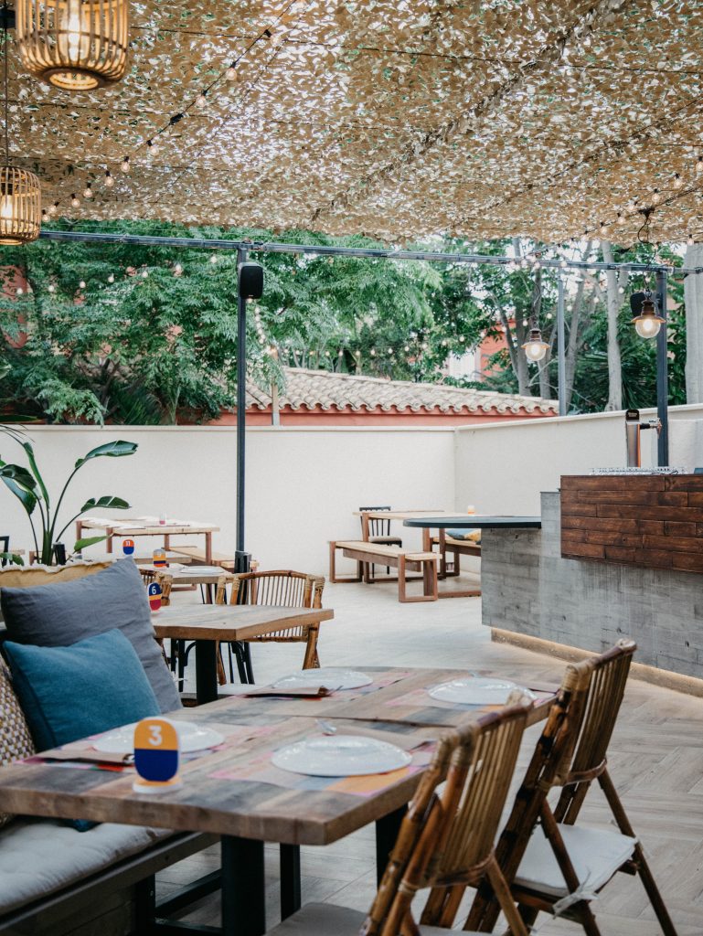 Diseño de interiores restaurante La Trabiesa