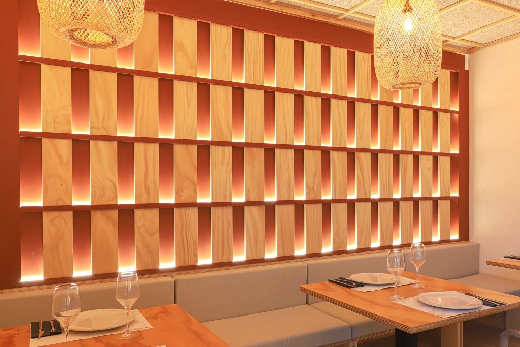 Interiorismo restaurante Marabrasa