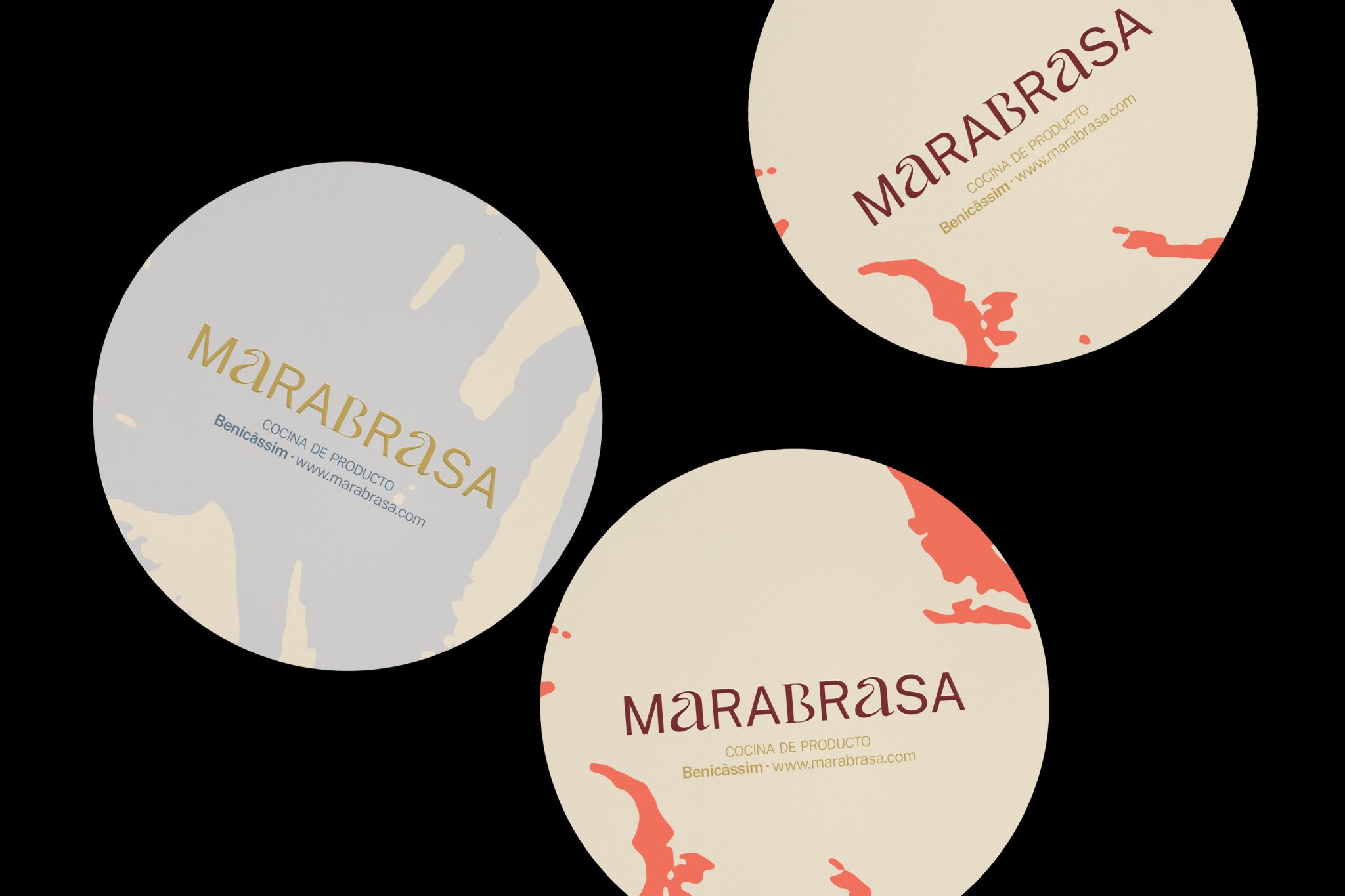 Diseño identidad visual restaurante Marabrasa