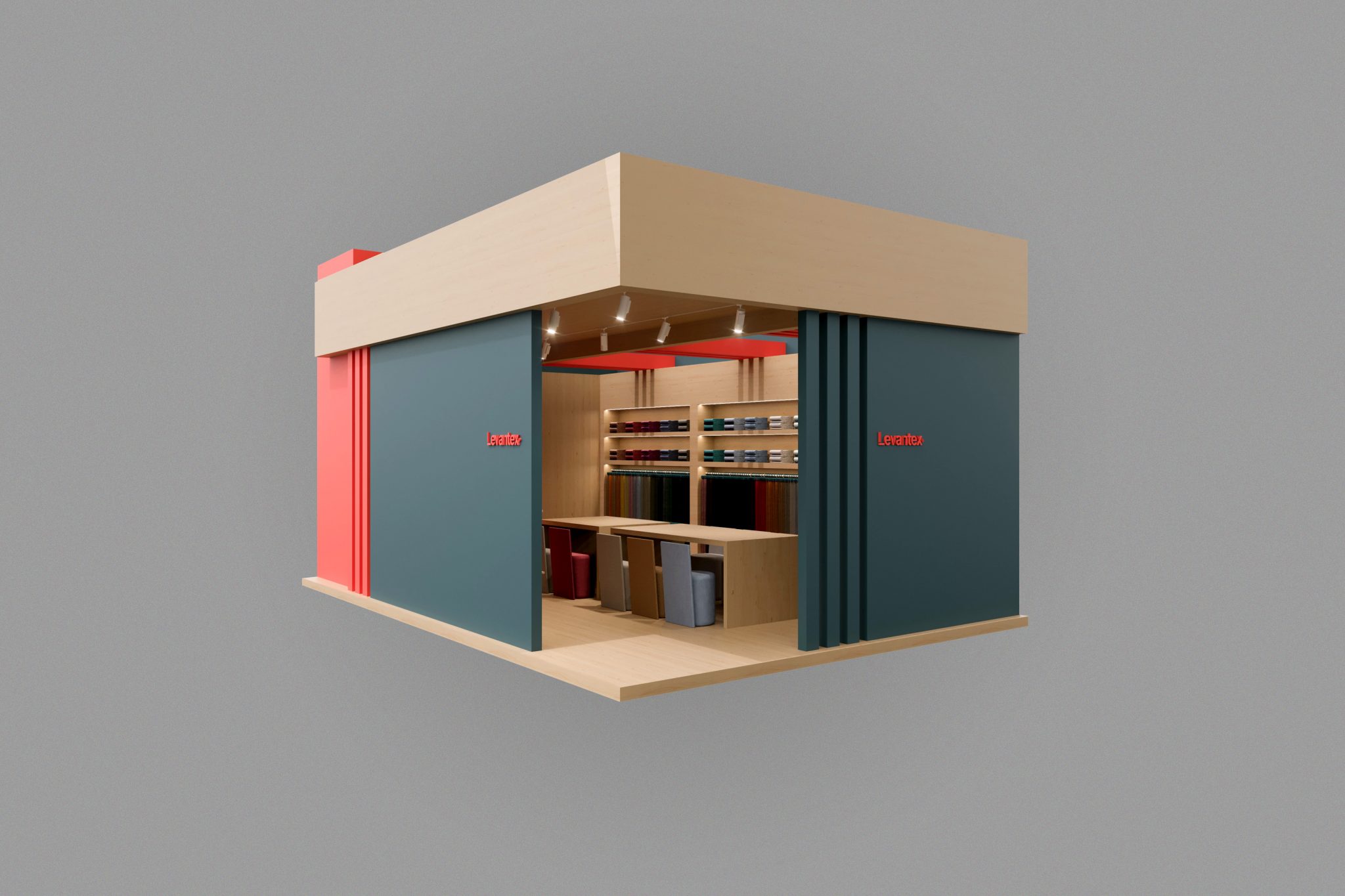 Diseño stand Levantex