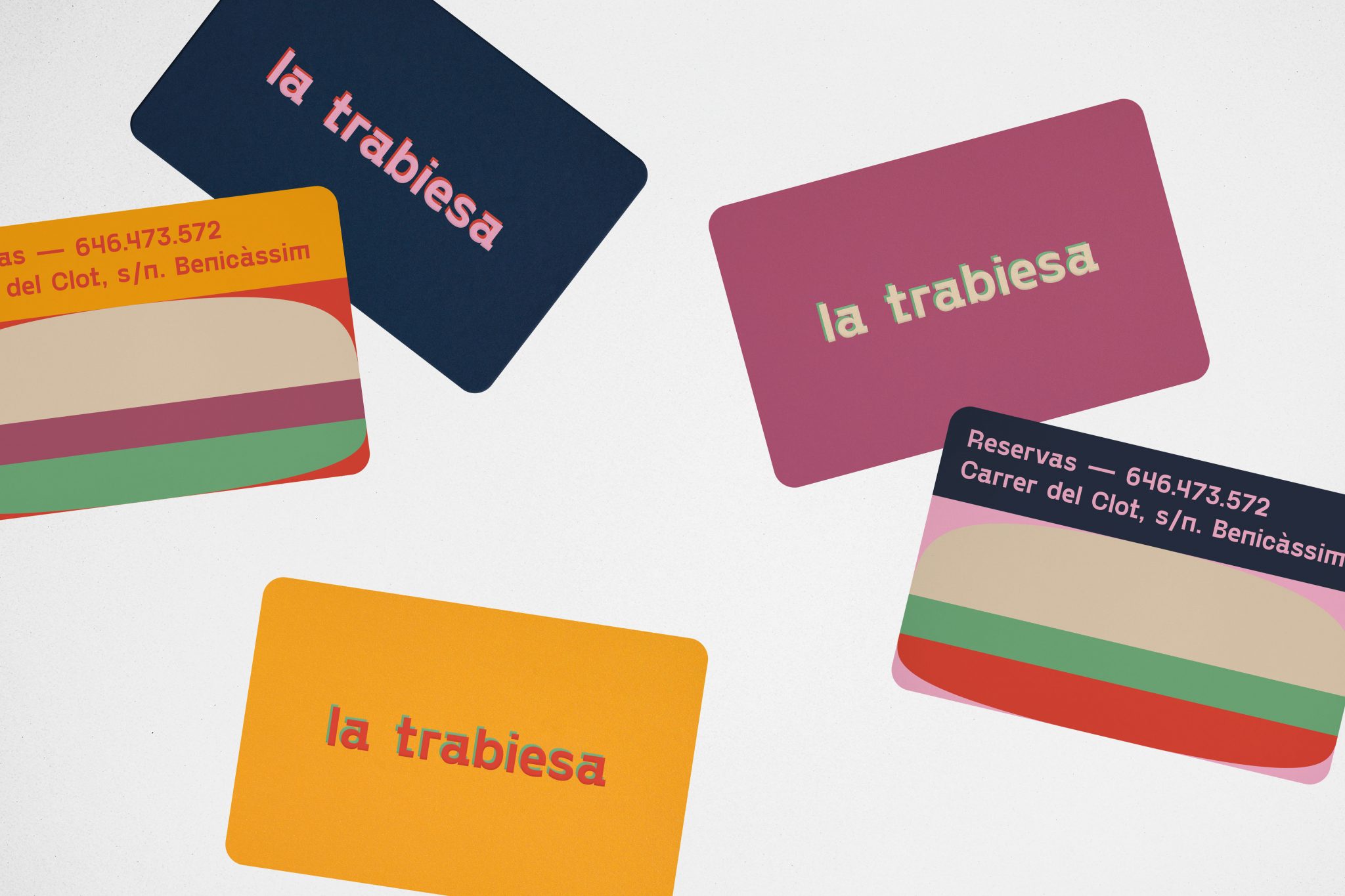 Diseño identidad visual restaurante La Trabiesa