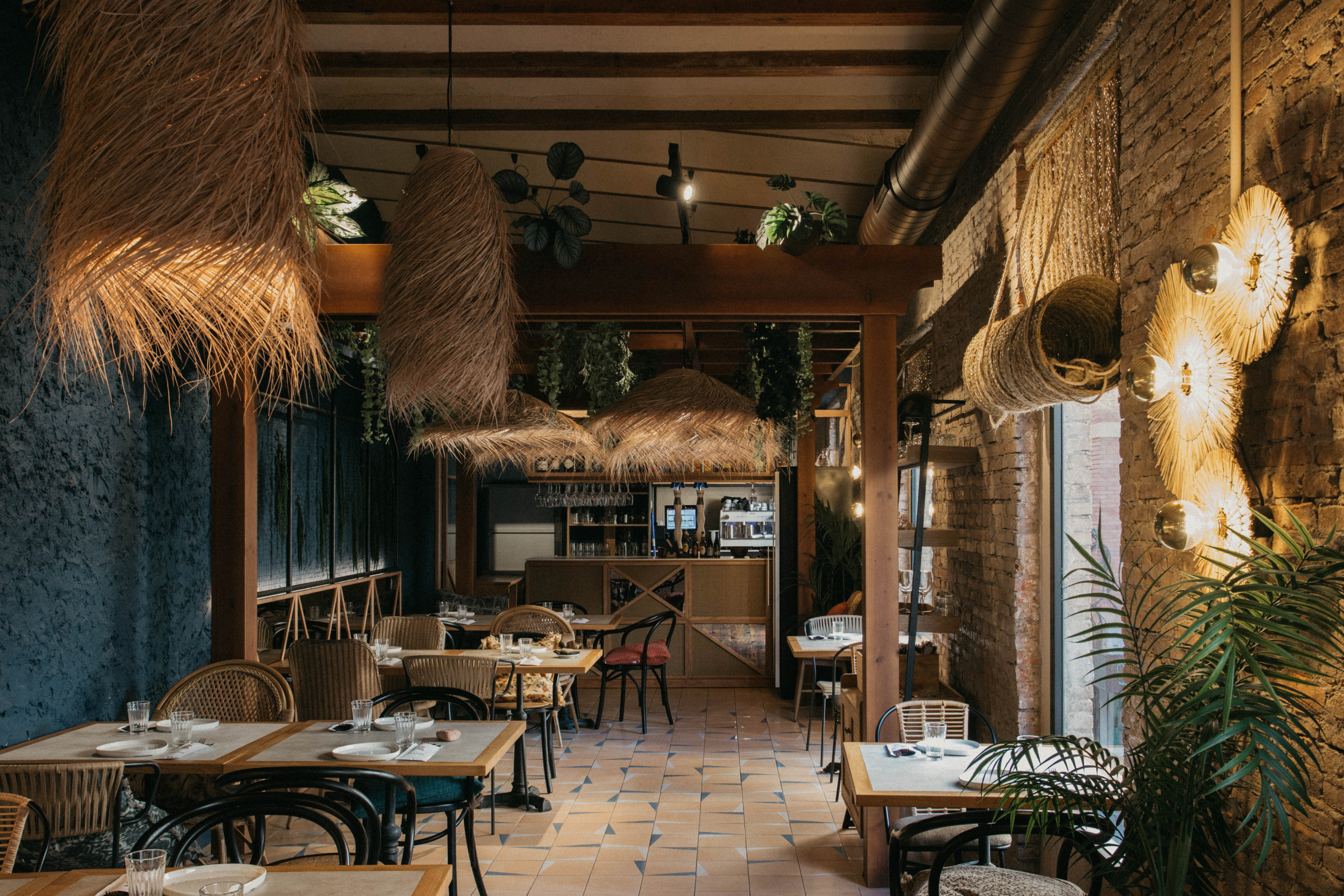 Diseño de interiores restaurante Pico de Gallo