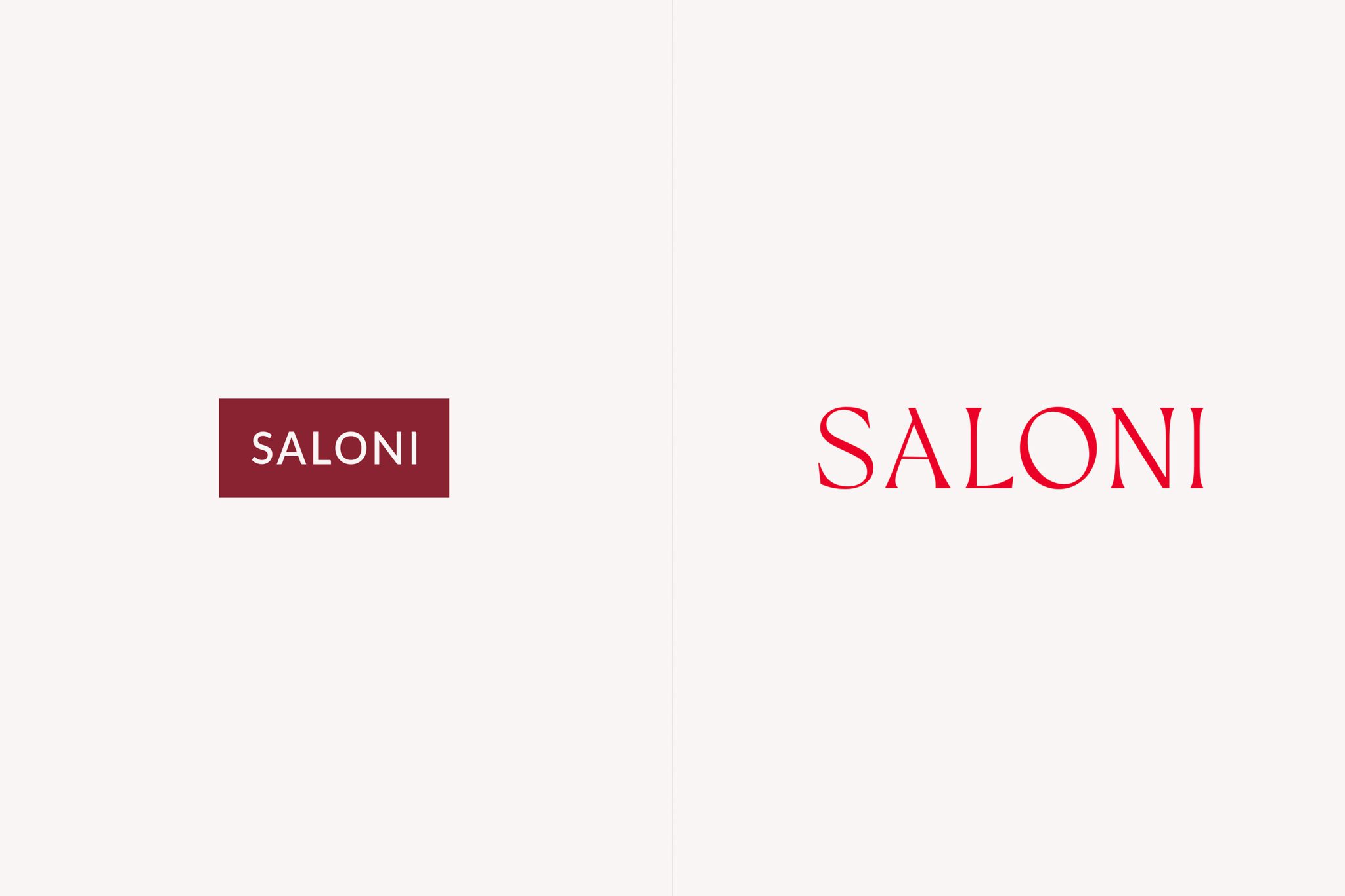 Diseño logotipo Saloni