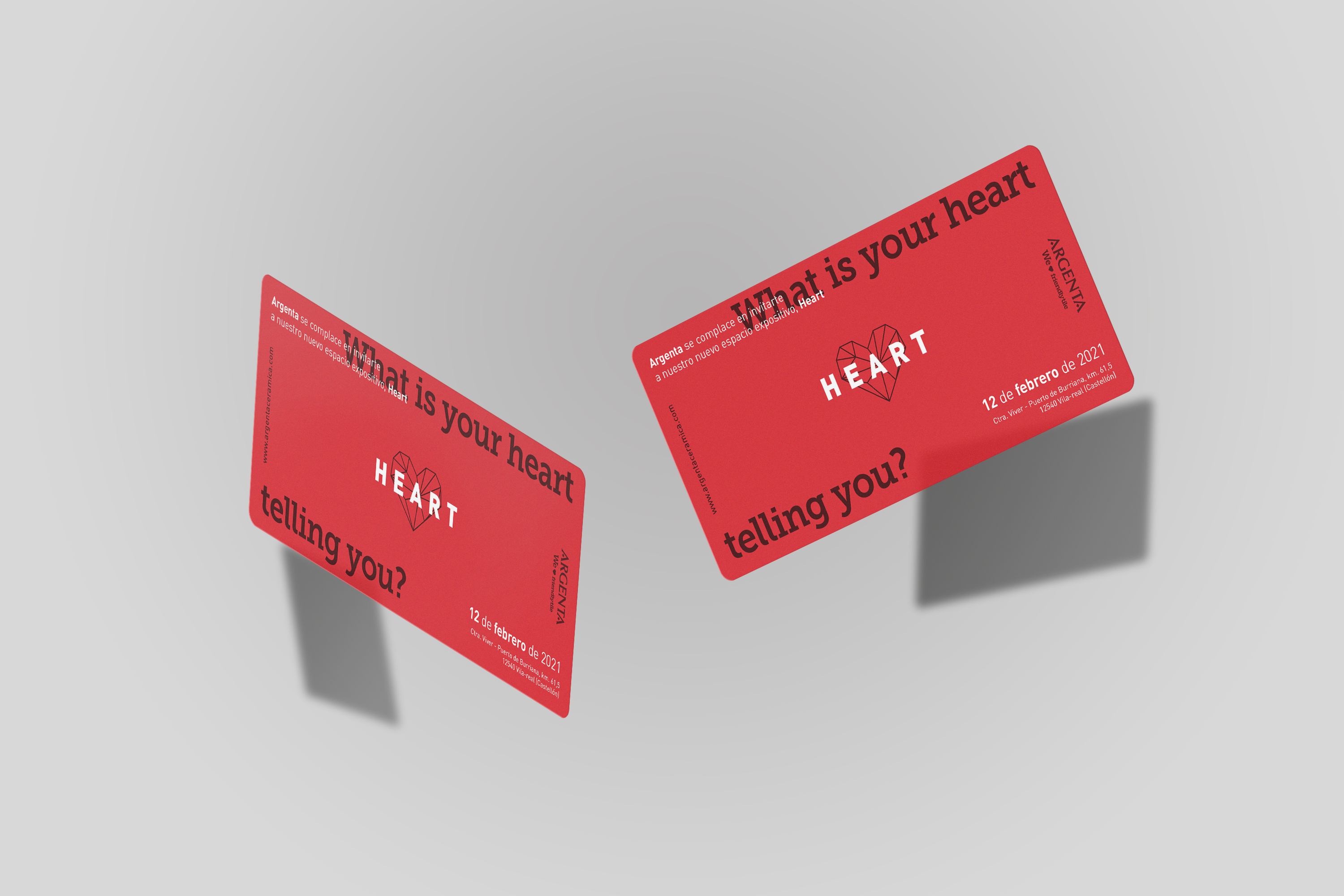 Identidad visual showroom Argenta