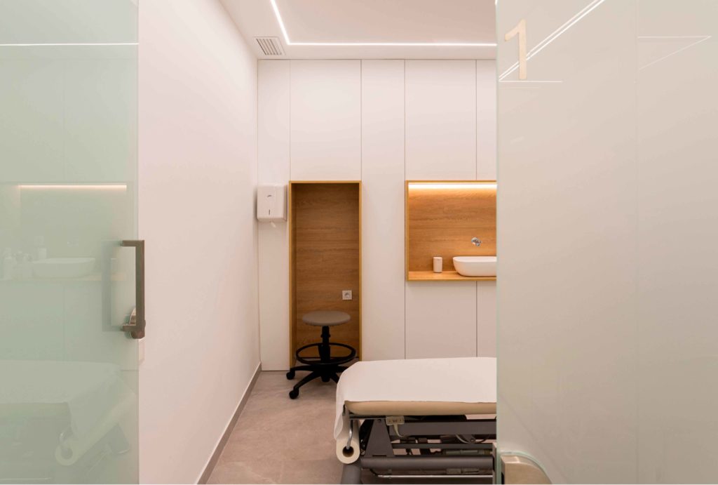 Diseño de interiores centro fisioterapia castellón