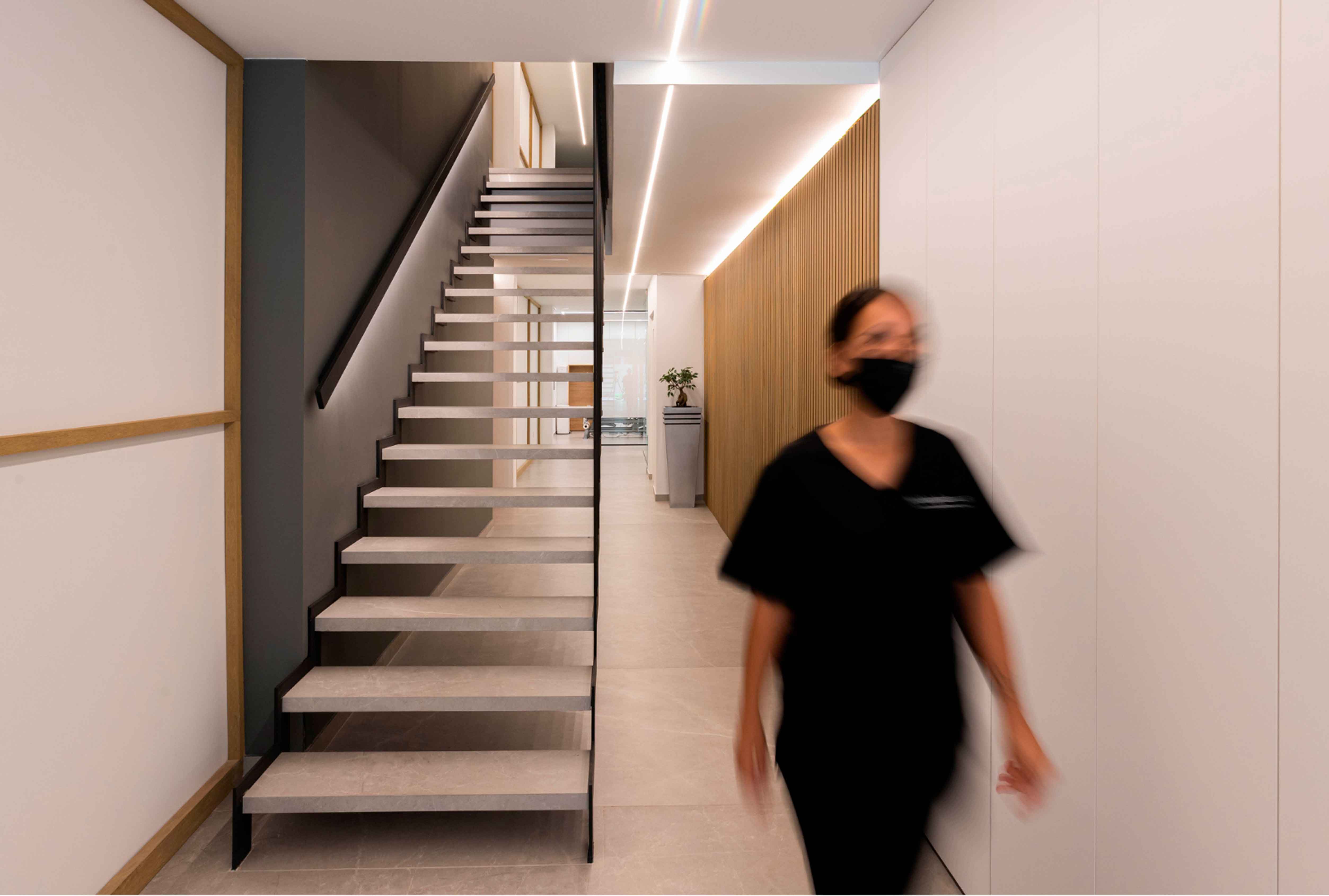 Diseño de interior centro fisioterapia Mario Alba