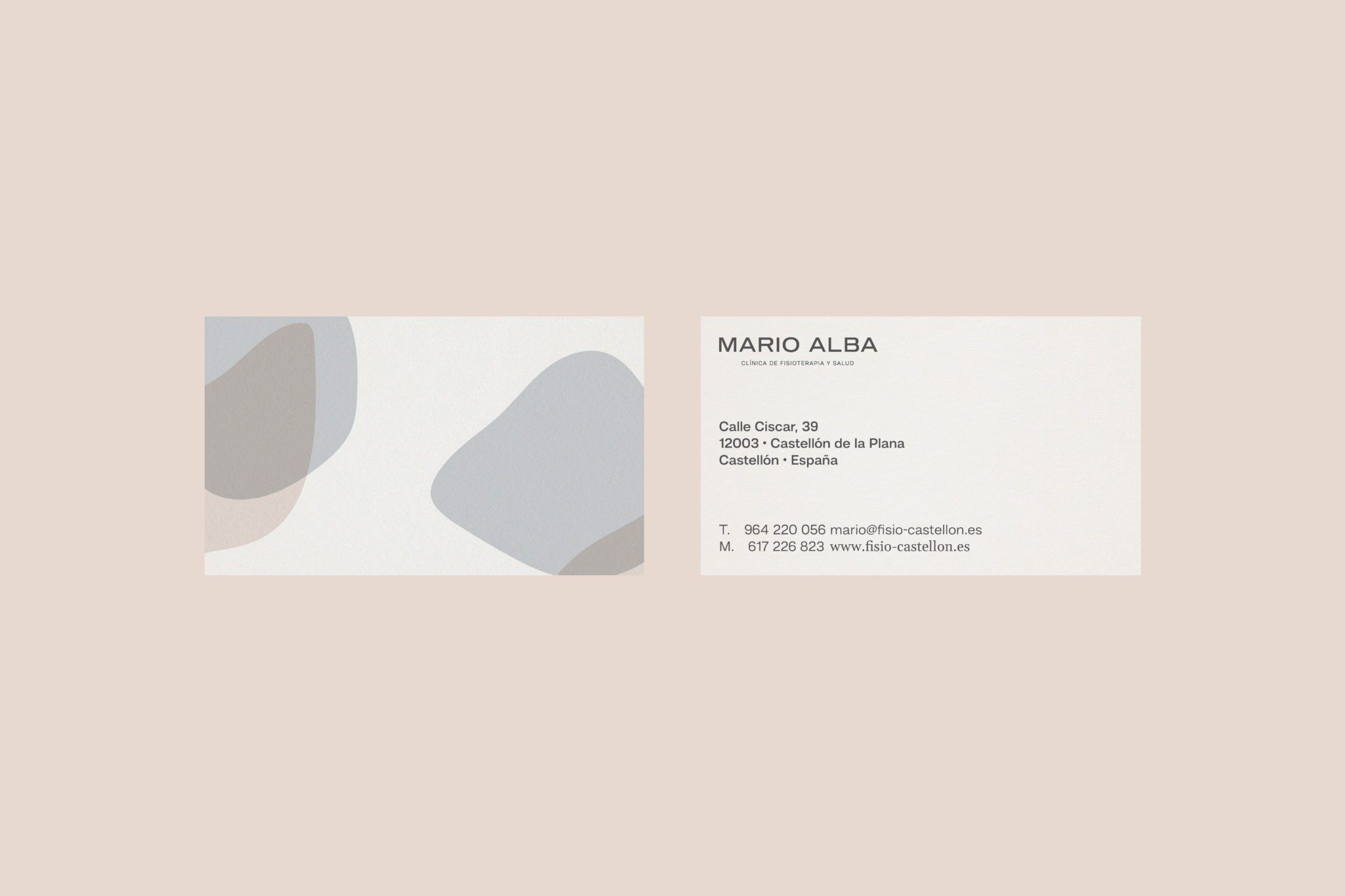 Diseño de marca centro fisioterapia castellón
