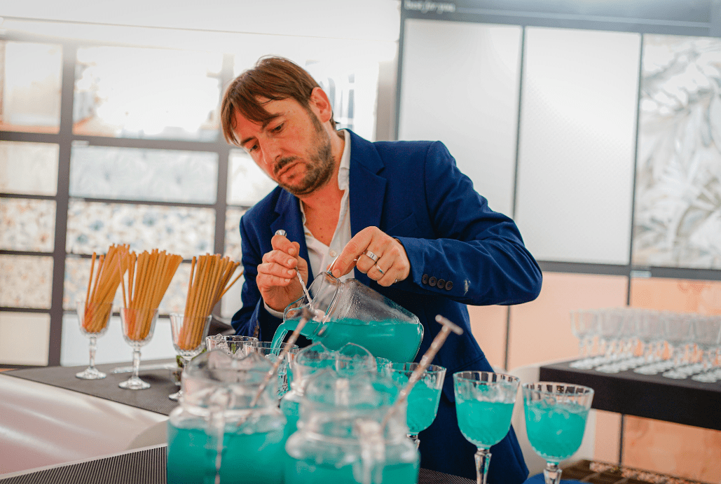 gestión de evento para empresa cerámica