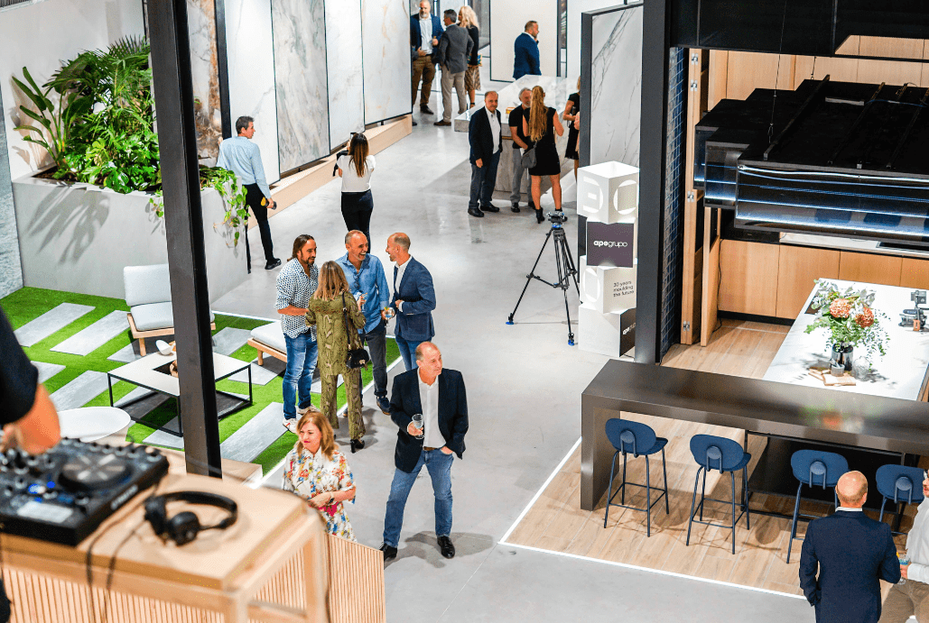 gestión de eventos para empresa cerámica