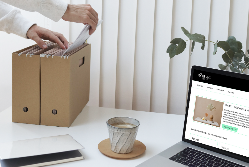 diseño de identidad escuela comerciales cerámicos