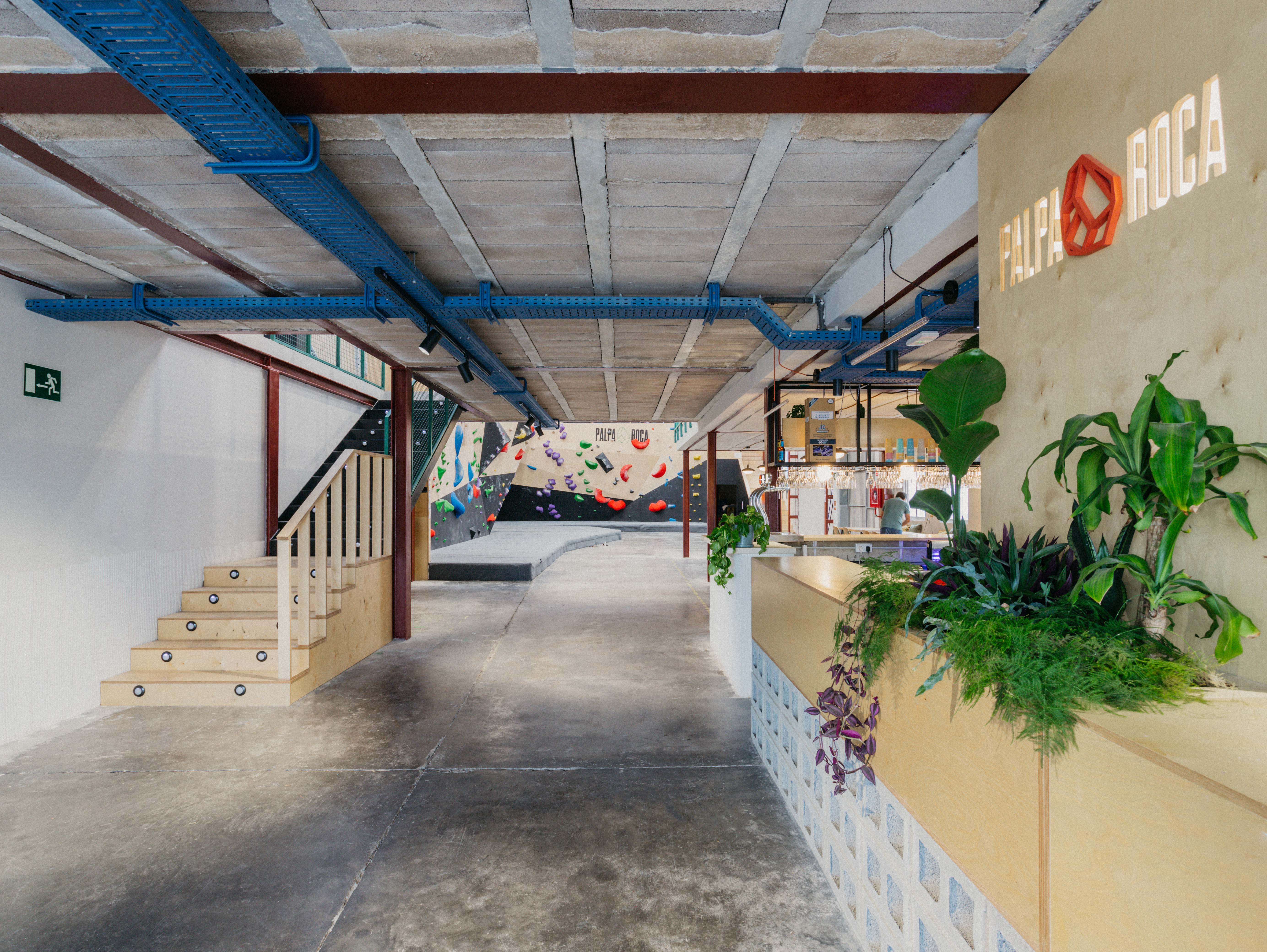 Diseño interior rocódromo castellon