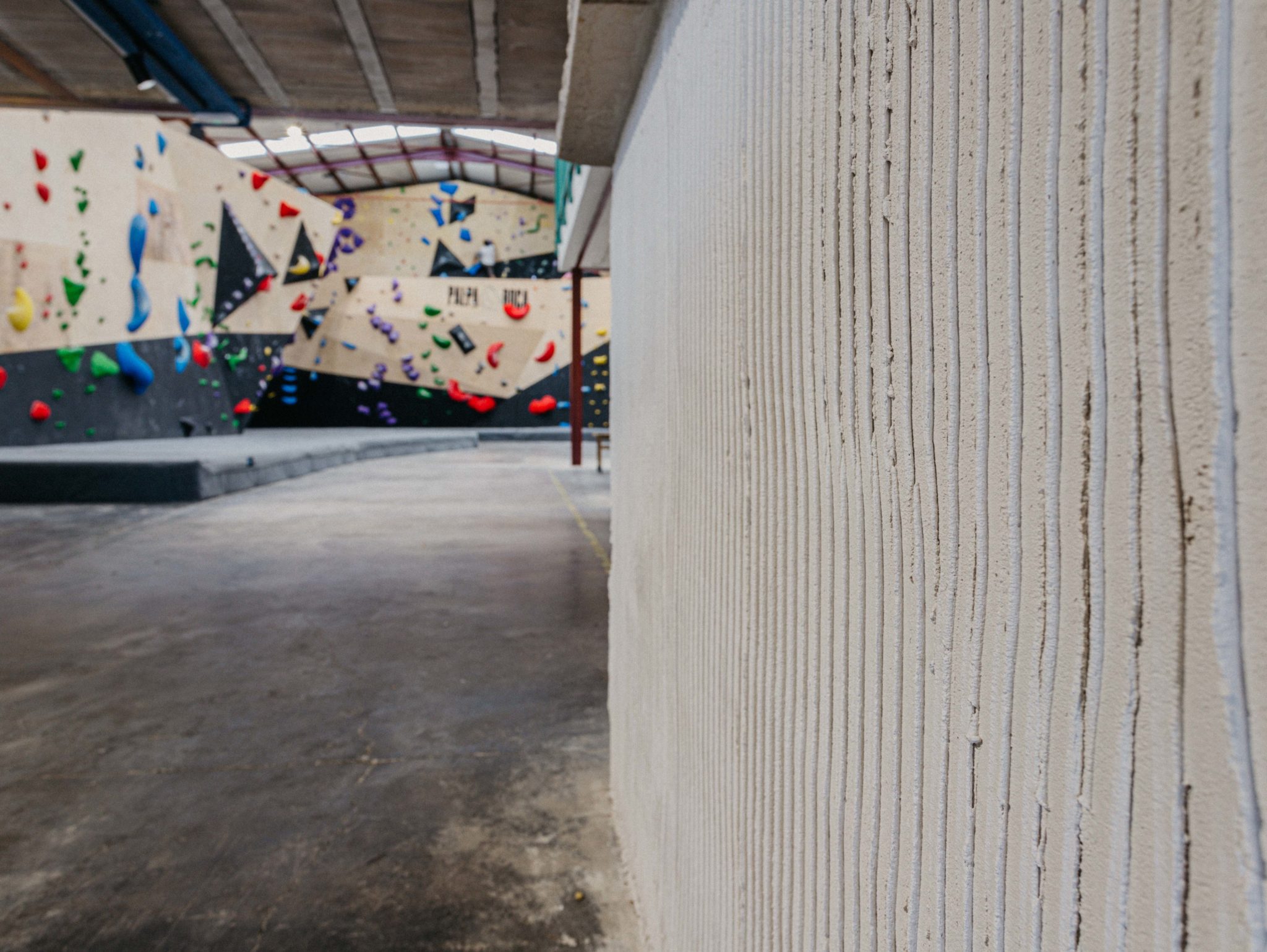 Diseño interior rocódromo castellon