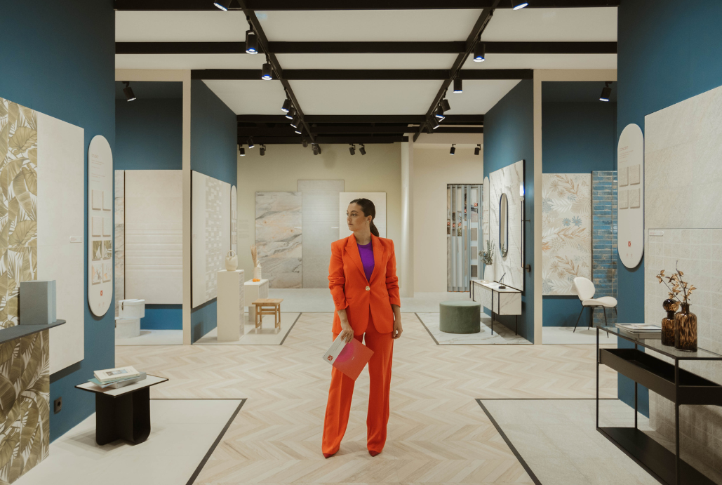 diseño de stand cevisama