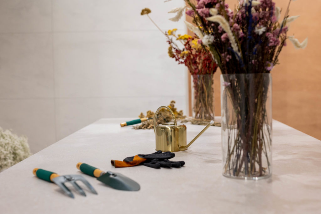 diseño de stand para cercamica cevisama