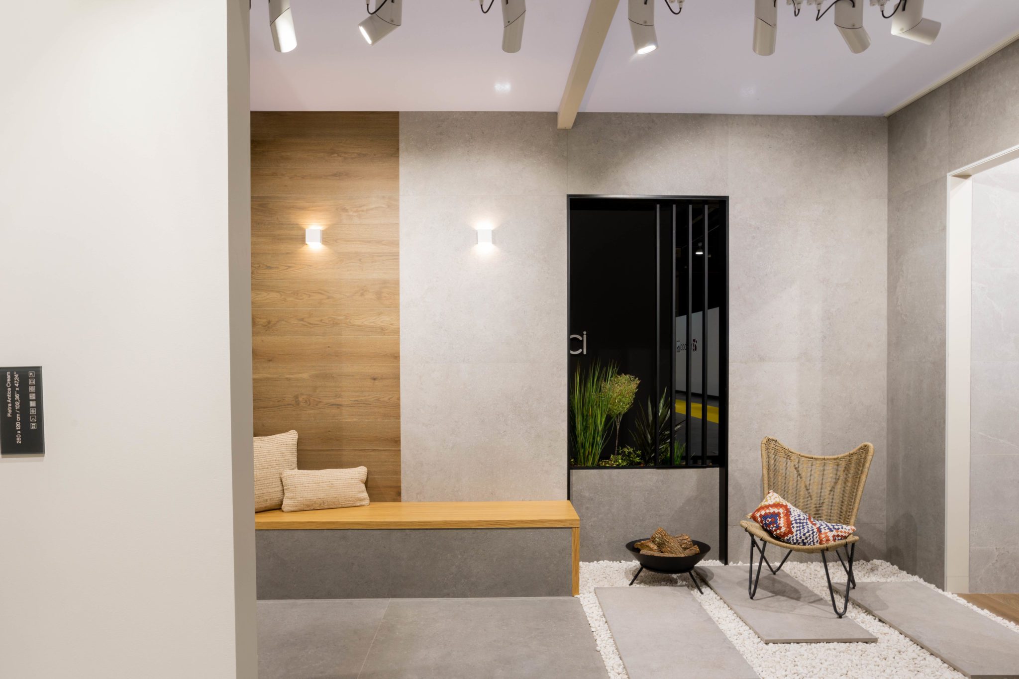 diseño de stand para cercamica cevisama