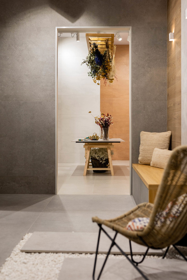 diseño de stand para cercamica cevisama