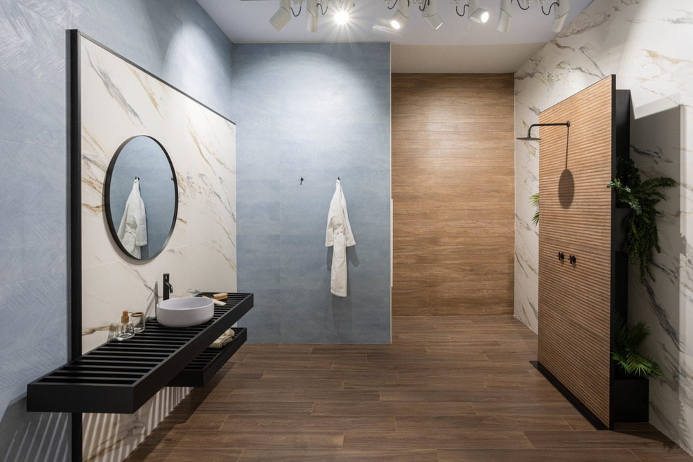 diseño de stand para cercamica cevisama