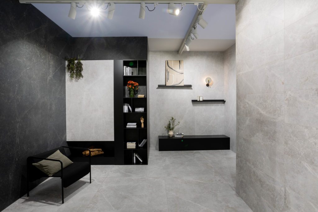 diseño de stand para cercamica cevisama