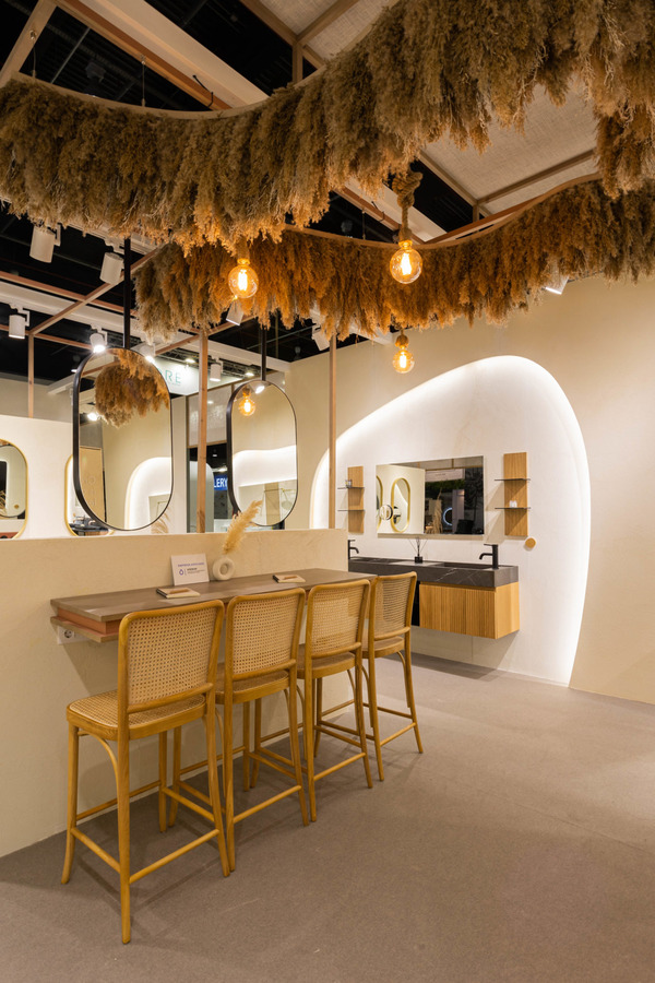 diseño de stand bonalife cevisama