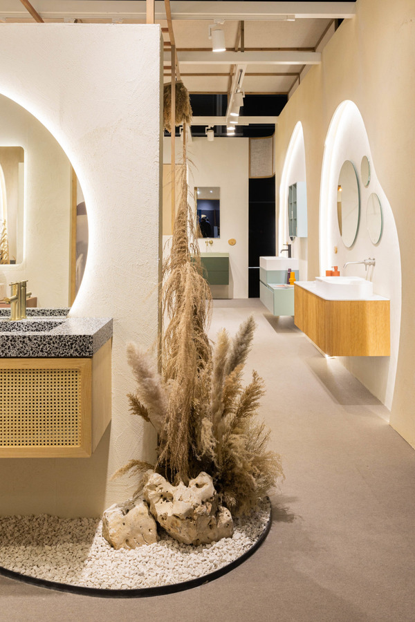 diseño de stand bonalife cevisama