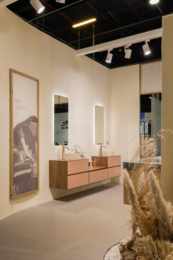 diseño de stand bonalife cevisama