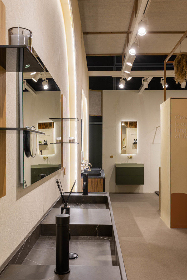 diseño de stand bonalife cevisama