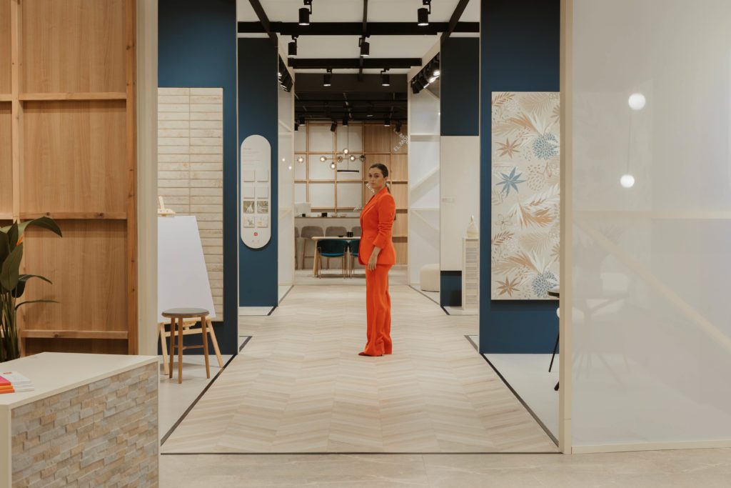 diseño de stand cevisama