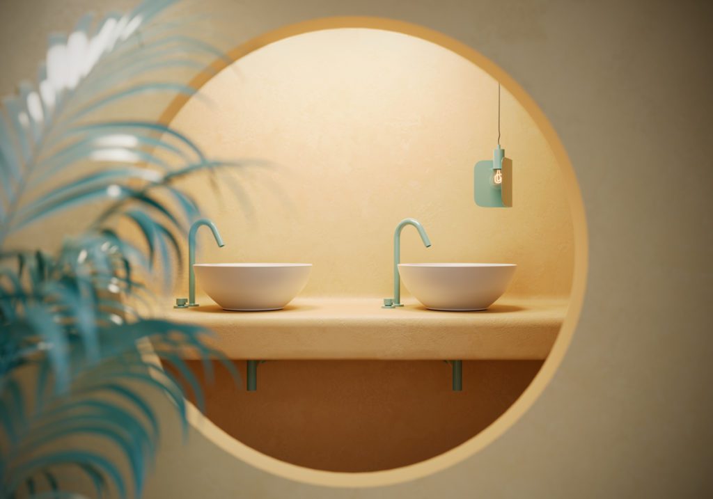 cgi render baño