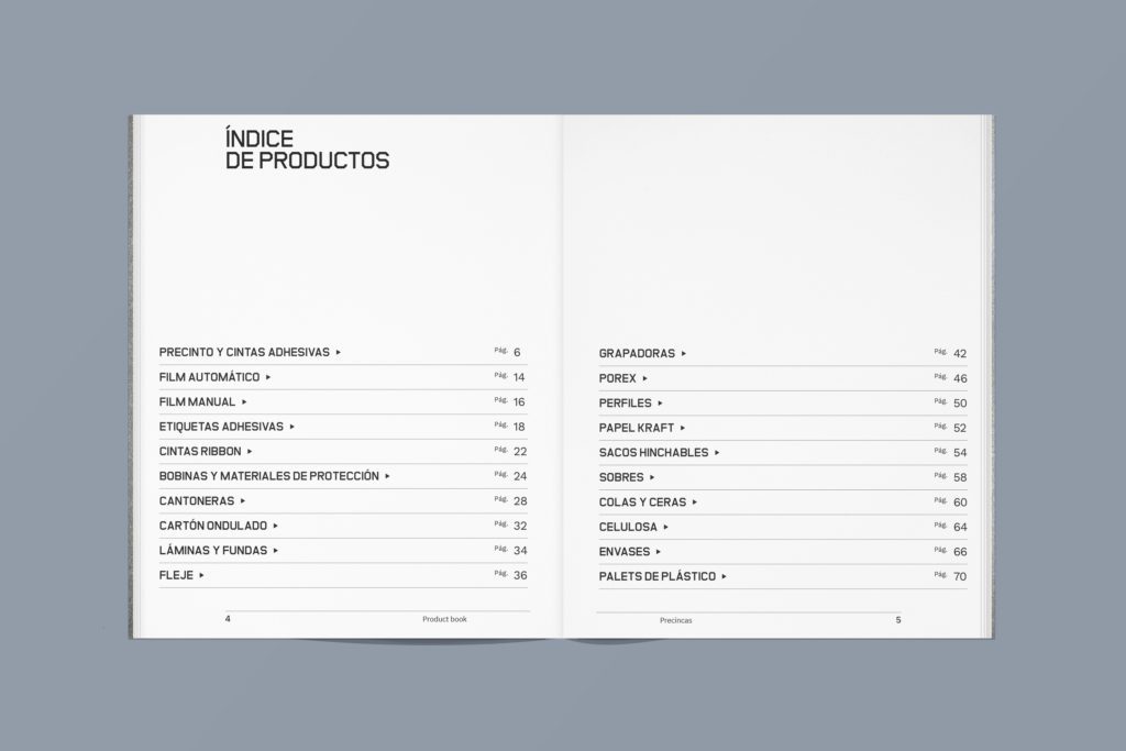 diseño de catálogo