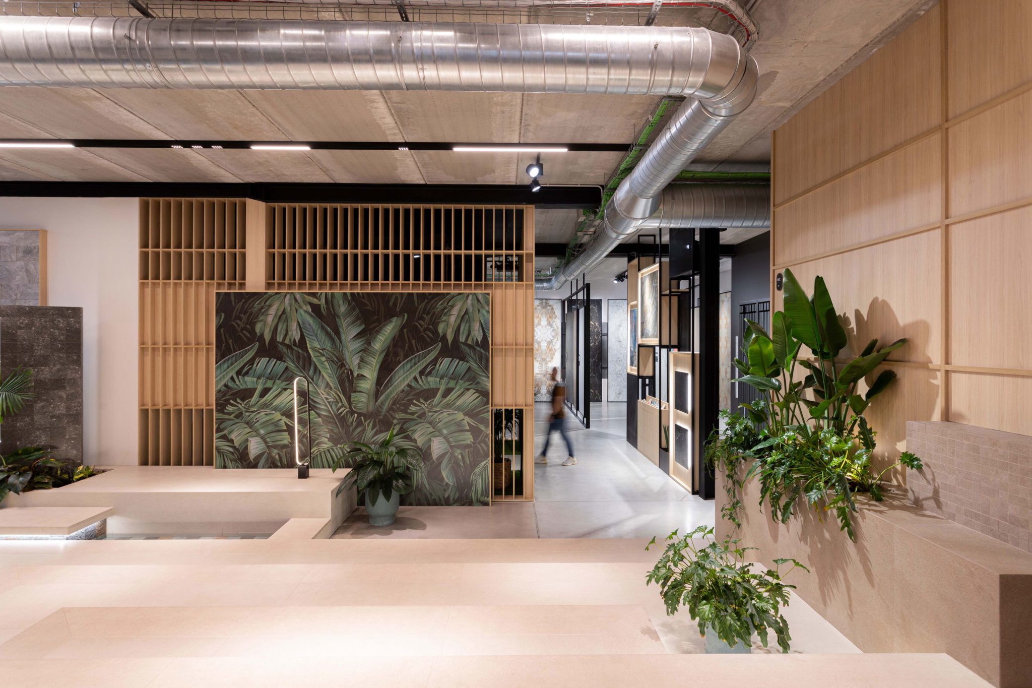 diseño de showroom empresa ceramica