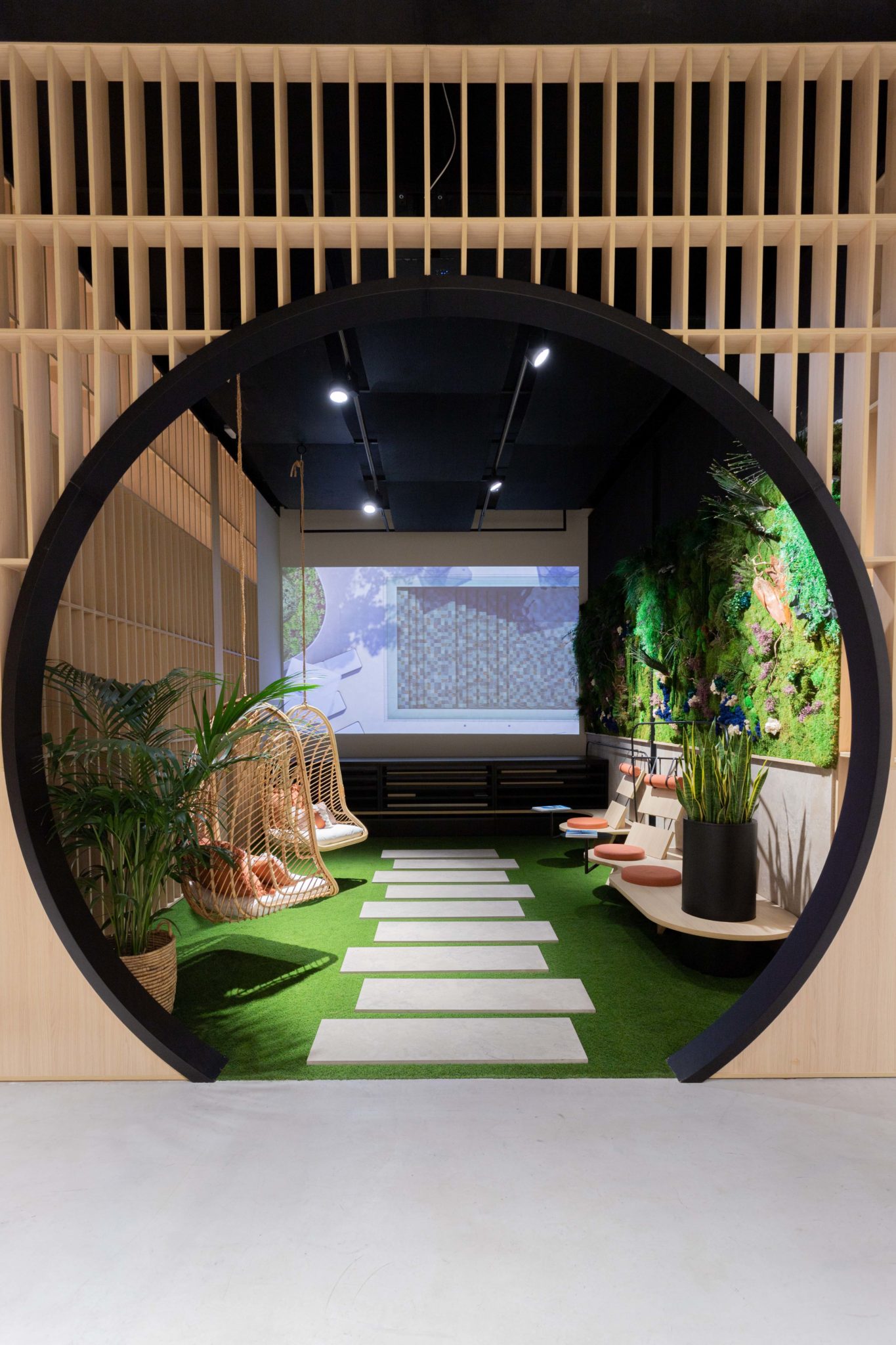 diseño de showroom empresa ceramica