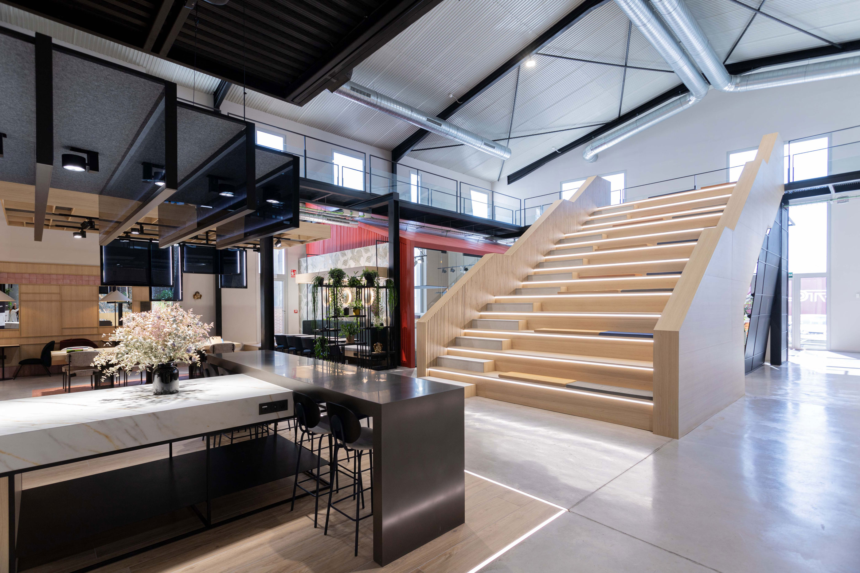 diseño de showroom empresa ceramica